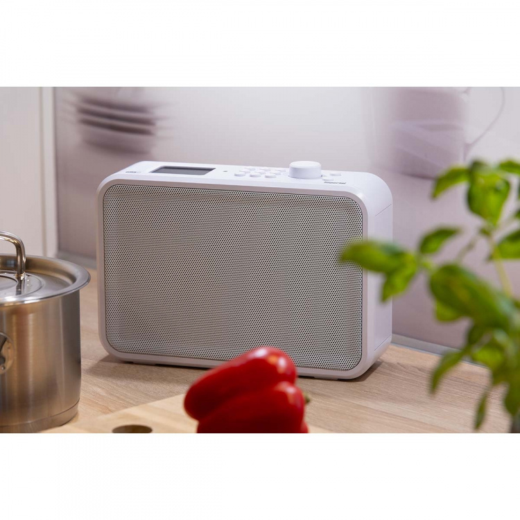 imperial DABMAN i460 multifunktionel radio hvid-sølv imperial DABMAN i460 multifunktionel radio hvid-sølv