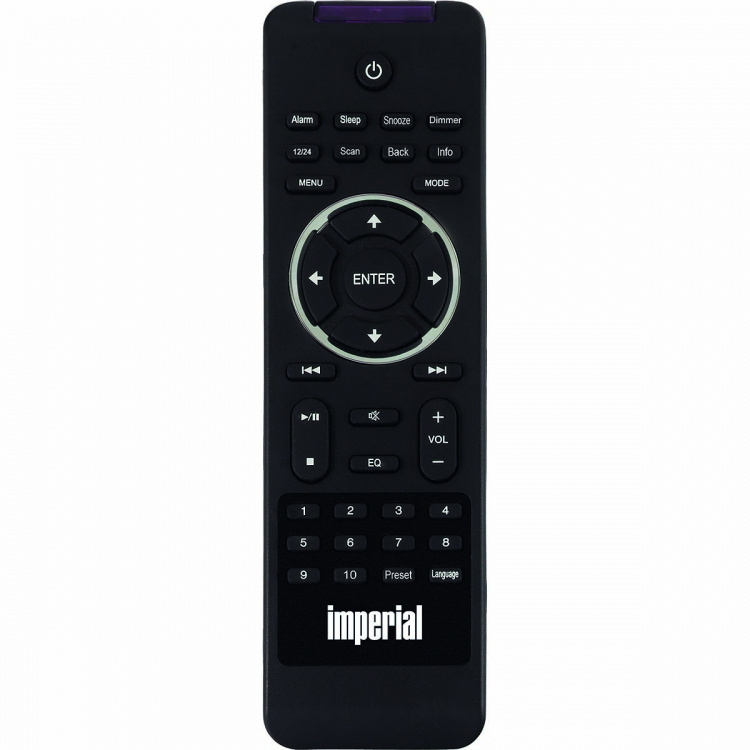 imperial DABMAN i150 Kompakt hybridradio til internet / DAB+ / FM Hvid