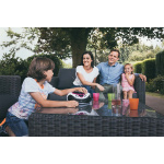 Lenco Bærbar FM-radio CD- og USB-afspiller Pink