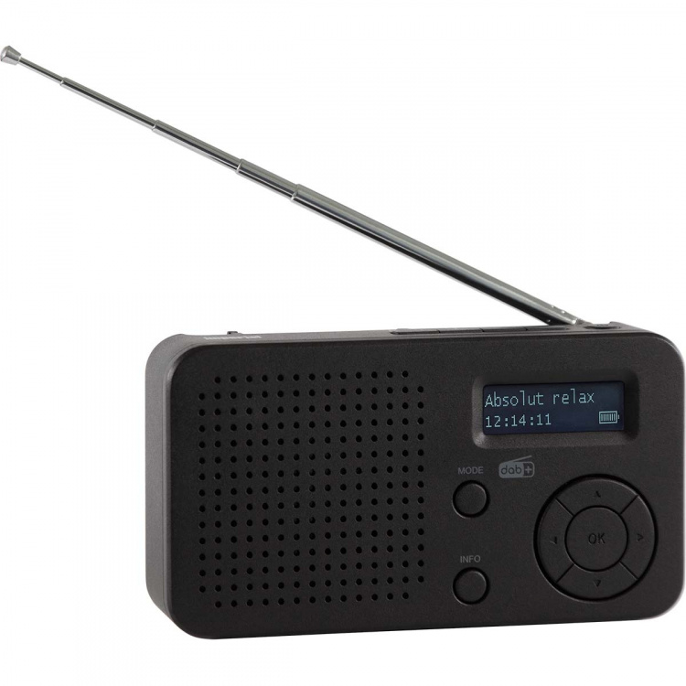 imperial DABMAN 17 bærbar DAB+/FM radio med Bluetooth sort