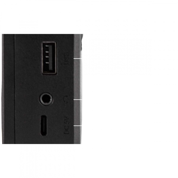 imperial DABMAN 17 bærbar DAB+/FM radio med Bluetooth sort