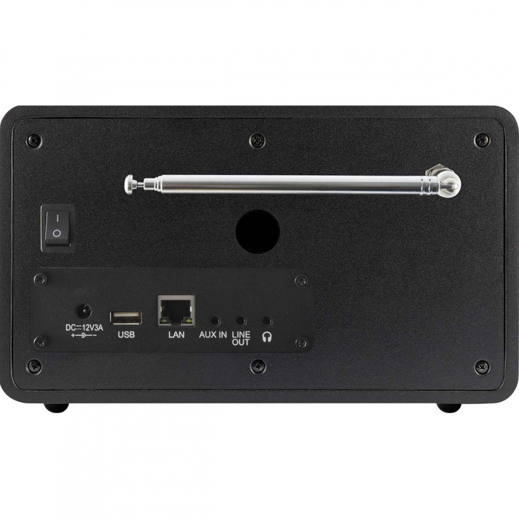 imperial DABMAN i150 Kompakt hybridradio til internet / DAB+ / FM Sort