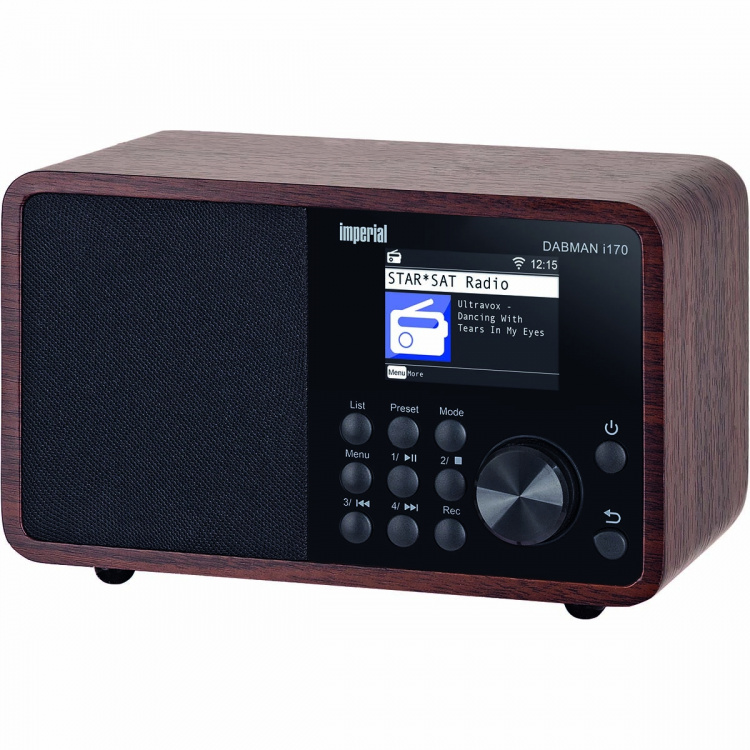 imperial DABMAN i170 DAB+ og internetradio Wood Look