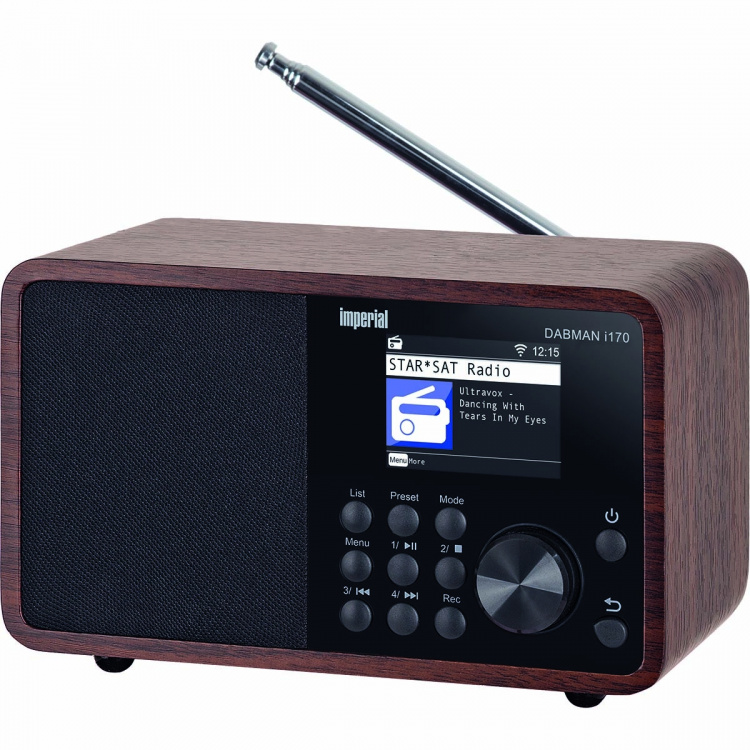 imperial DABMAN i170 DAB+ og internetradio Wood Look