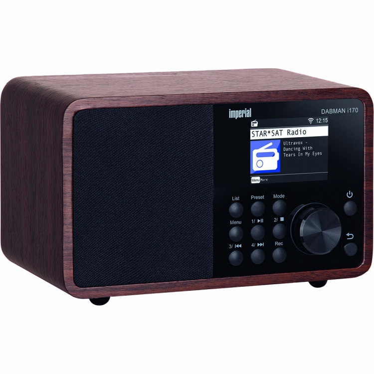 imperial DABMAN i170 DAB+ og internetradio Wood Look