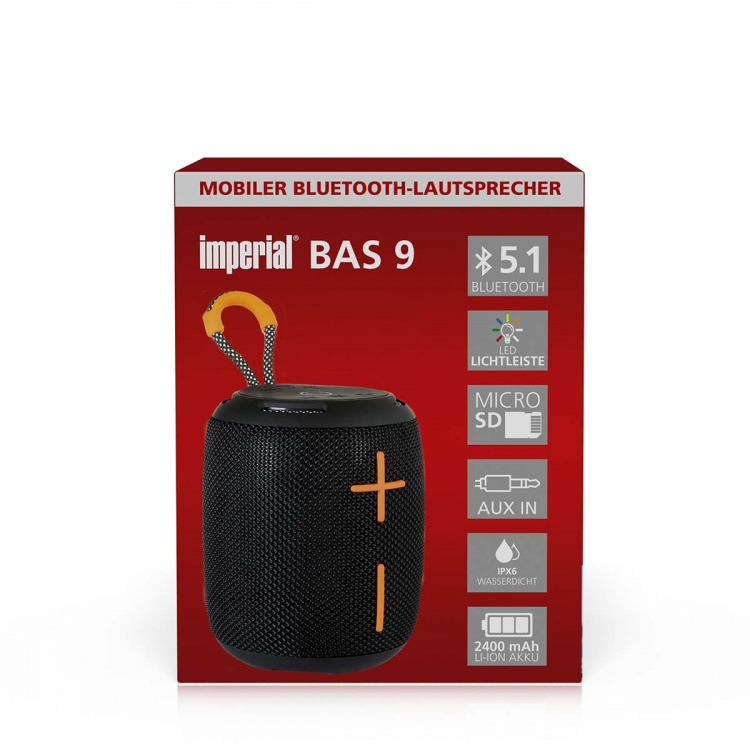 imperial BAS 9 Bluetooth-højttaler imperial BAS 9 Bluetooth-højttaler