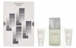 Issey Miyake L\'Eau D\'Issey Pour Homme Giftset 225 ml Edt Spray 125ml/Shower Gel 50ml/After Shave Balm 50ml