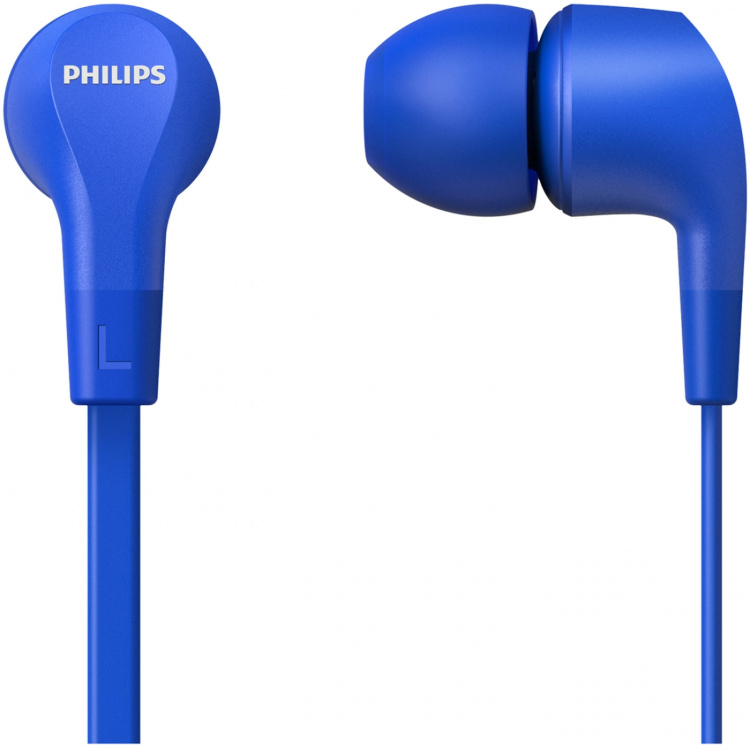 Philips TAE1105BL Trådanslutna in-ear-hörlurar med inbyggd fjärrkontroll. Blåa Philips TAE1105BL Trådanslutna in-ear-hörlurar med inbyggd fjärrkontroll. Blåa