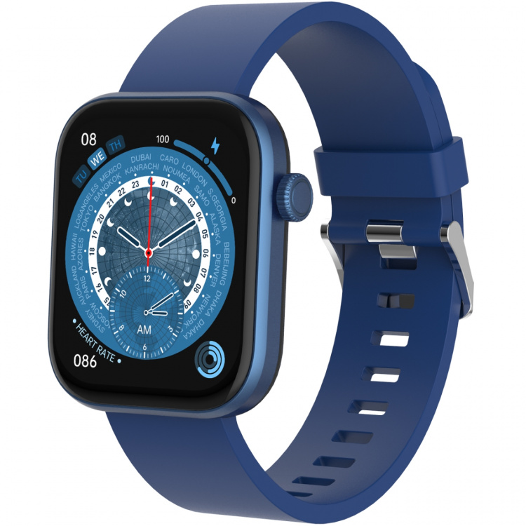 Denver Bluetooth AMOLED Smart Watch Blå