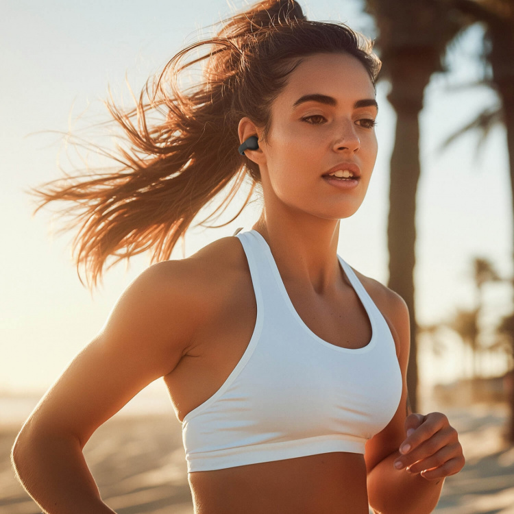 Happy Plugs Høretelefon Clip OWS True-Wireless Sort Happy Plugs Høretelefon Clip OWS True-Wireless Sort