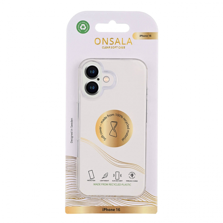 Onsala Cover TPU Transparent - iPhone 16
