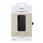 Buffalo Backcover Læder Magseries Sort - iPhone 16 Buffalo Backcover Læder Magseries Sort - iPhone 16