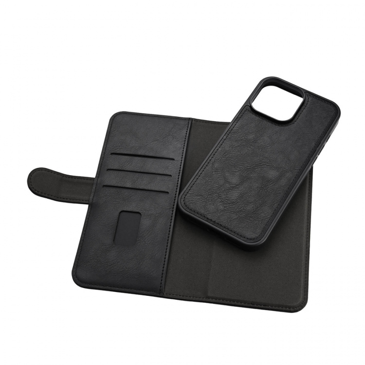 Gear Wallet 2-i-1 MagSerie Sort - iPhone 16 Pro Max