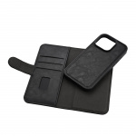 Gear Wallet 2-i-1 MagSerie Sort - iPhone 16 Pro