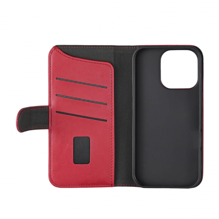 Gear Wallet 3 kortpladser Magseries Dyb Rød - iPhone 16 Pro