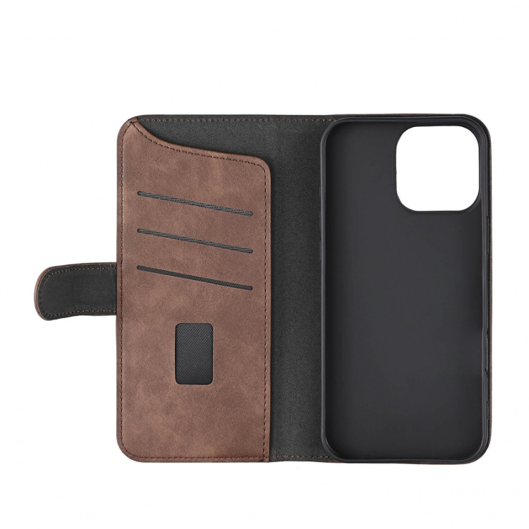 Gear Wallet 3 kortpladser Magseries Brun - iPhone 16 Pro Max