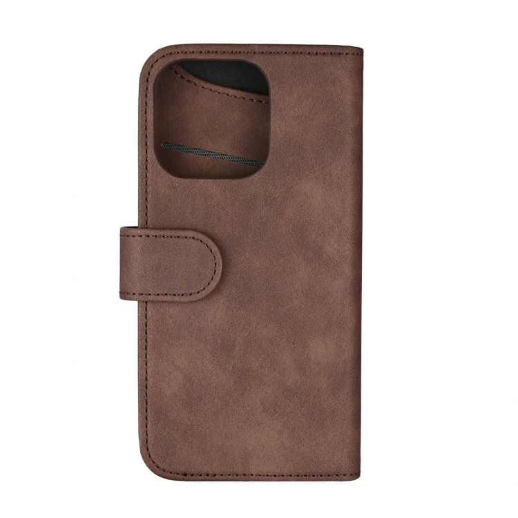 Gear Wallet 3 kortpladser Magseries Brun - iPhone 16 Pro