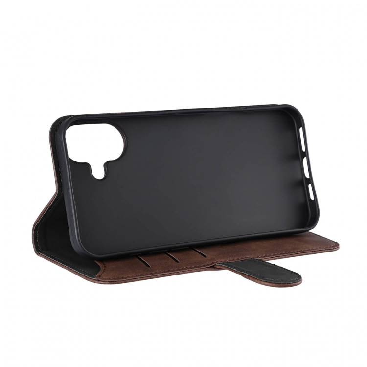 Gear Wallet 3 kortpladser Magseries Brun - iPhone 16 Plus