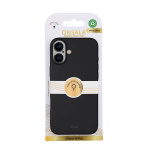 Onsala Mobilcover med Silikone Feel Black - iPhone 16 Plus Onsala Mobilcover med Silikone Feel Black - iPhone 16 Plus