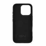 Onsala Mobilcover med Silikone Feel Black - iPhone 16 Pro Onsala Mobilcover med Silikone Feel Black - iPhone 16 Pro