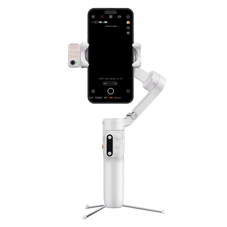 Hohem Smartphone Gimbal iSteady V3 Hvid Sæt med AI Hohem Smartphone Gimbal iSteady V3 Hvid Sæt med AI