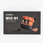 Hohem Mikrofon MIC-01 2TX 1RX Opladningsetui USB-C Hohem Mikrofon MIC-01 2TX 1RX Opladningsetui USB-C