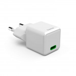 Hama Mini Hurtigoplader USB-C PD 25W Hvid