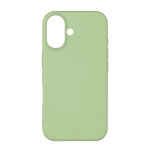 Onsala Mobilcover med Silikone Feel Lime - iPhone 16 Onsala Mobilcover med Silikone Feel Lime - iPhone 16