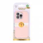 Onsala Mobilcover med Silikone Feel Chalk Pink - iPhone 16 Pro Onsala Mobilcover med Silikone Feel Chalk Pink - iPhone 16 Pro