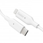 Hama Ladekabel USB-C til Lightning 1,0m Hvid