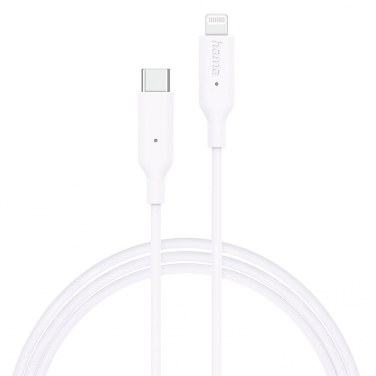 Hama Ladekabel USB-C til Lightning 1,0m Hvid