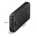 Hama Powerbank PD 20000mAh 2xUSB-C+1xUSB-A Anthracite