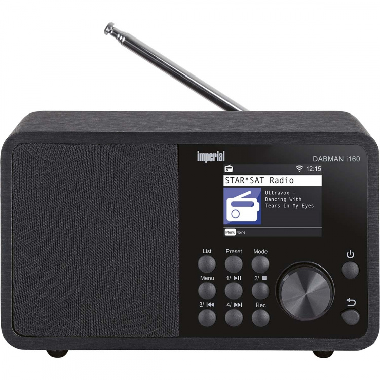 imperial DABMAN i160 DAB+ og internetradio Sort