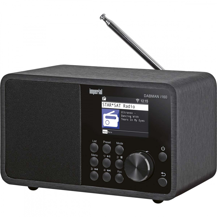 imperial DABMAN i160 DAB+ og internetradio Sort