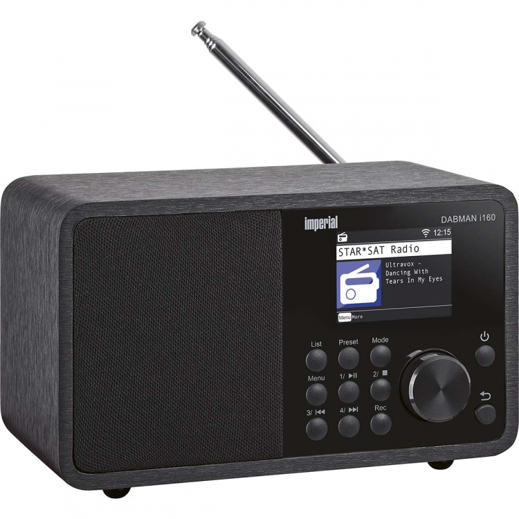imperial DABMAN i160 DAB+ og internetradio Sort