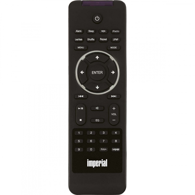 imperial DABMAN i450 CD Multifunktionel stereoradio til DAB+ / FM / Internet Sort