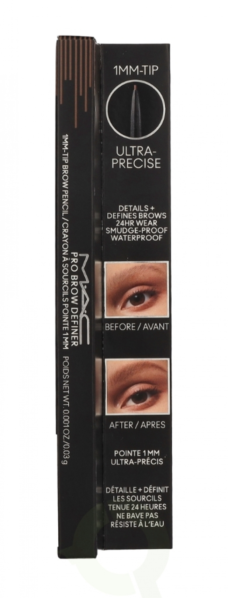 MAC Pro Brow Definer 1 Mm Tip Brow Pencil 24 Hour Waterproof 0.03 g Lingering