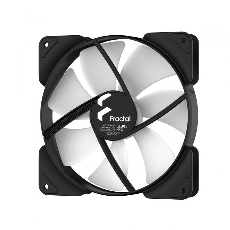 Fractal Design Aspect 14 RGB sort ramme 3-pak