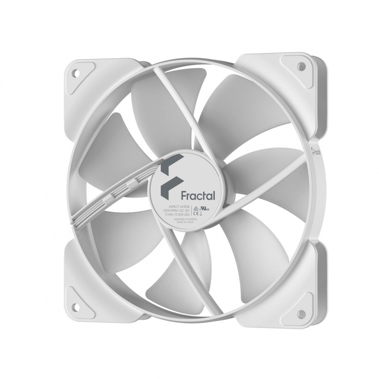 Fractal Design Aspect 14 RGB hvid ramme Fractal Design Aspect 14 RGB hvid ramme