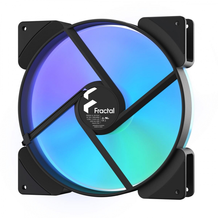 Fractal Design Prisma AL-18 ARGB PWM 2-pak Fractal Design Prisma AL-18 ARGB PWM 2-pak