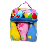 Barbo Toys Peppa Pig blødt bowling-sæt