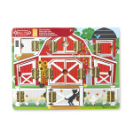 Melissa & Doug Aktivitetstavle i træ Magnetisk bondegård Hide & Seek
