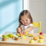 Melissa & Doug Food Play Træskærerfrugt