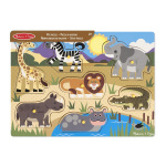 Melissa & Doug Puslespil af træ Safari