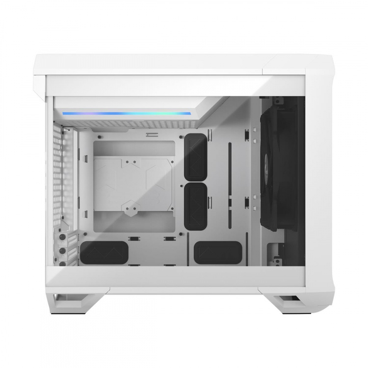 Fractal Design Torrent Nano hvid TG klar farvetone Fractal Design Torrent Nano hvid TG klar farvetone