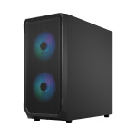 Fractal Design Focus 2 RGB sort TG klar farvetone