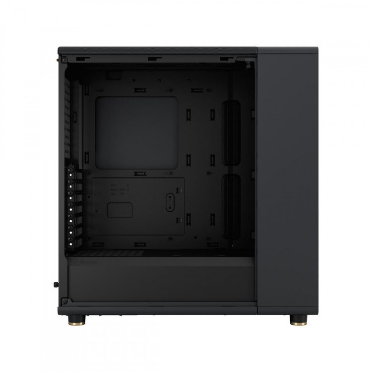 Fractal Design North kulsort TG lys farvetone