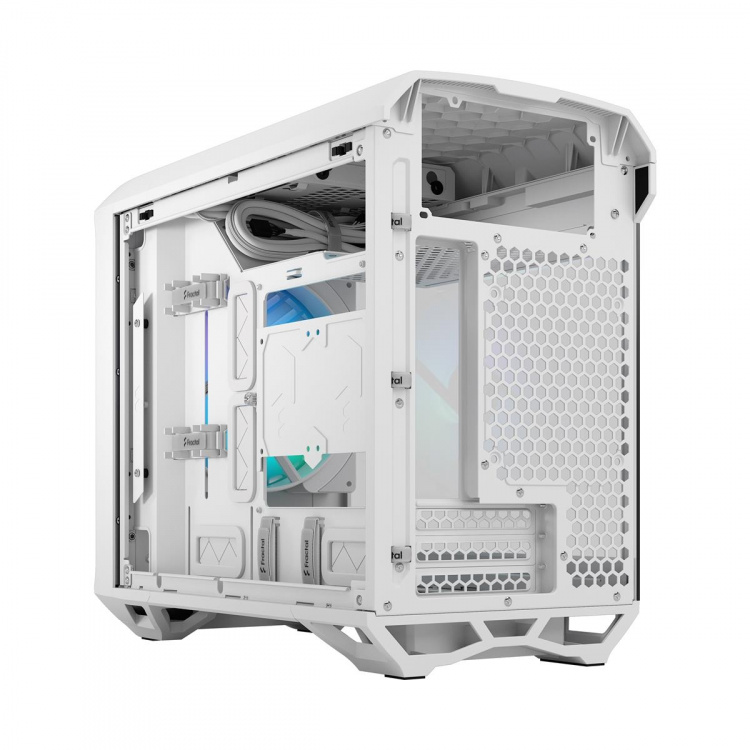 Fractal Design Torrent Nano RGB hvid TG klar farvetone