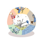 Barbo Toys Blød bold Emil