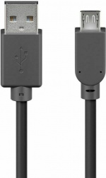 Cablexpert USB-A til Micro-B-kabel, 1,8 m, sort